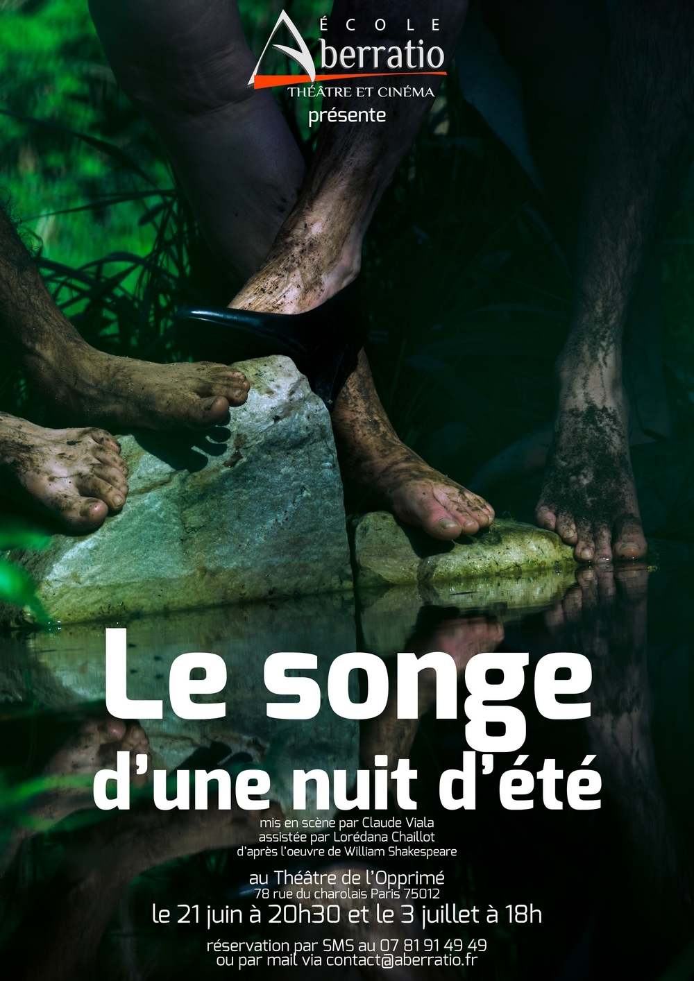 ecole theatre cinema spectacle LE SONGE